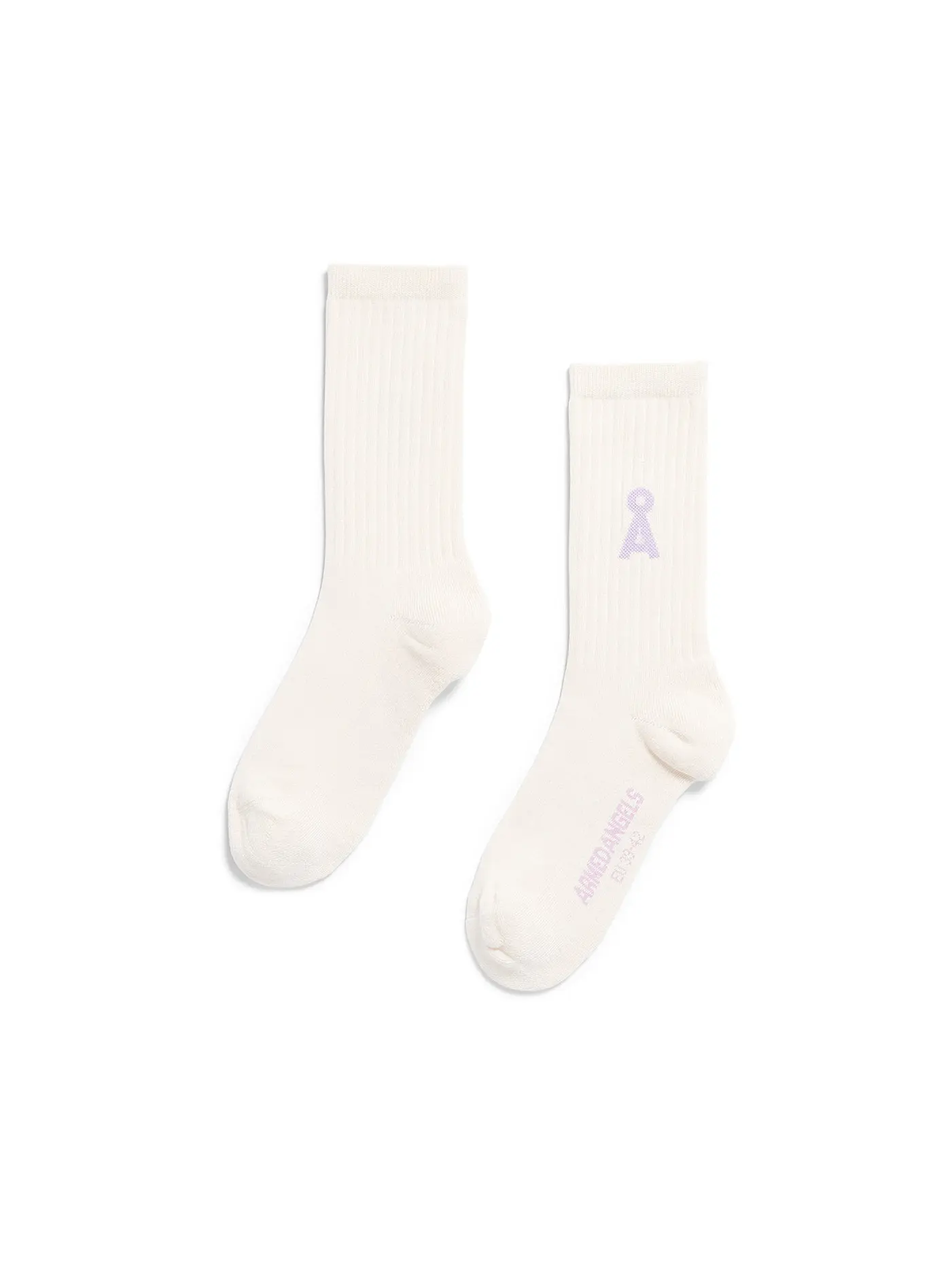 ARMEDANGELS | Socken SAAMUS BOLD oatmilk lavender | 